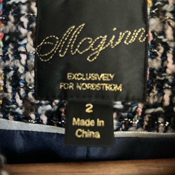 MCGINN Exclusively for Nordstrom Multicolored Woven Jacket 2 - Picture 4 of 5